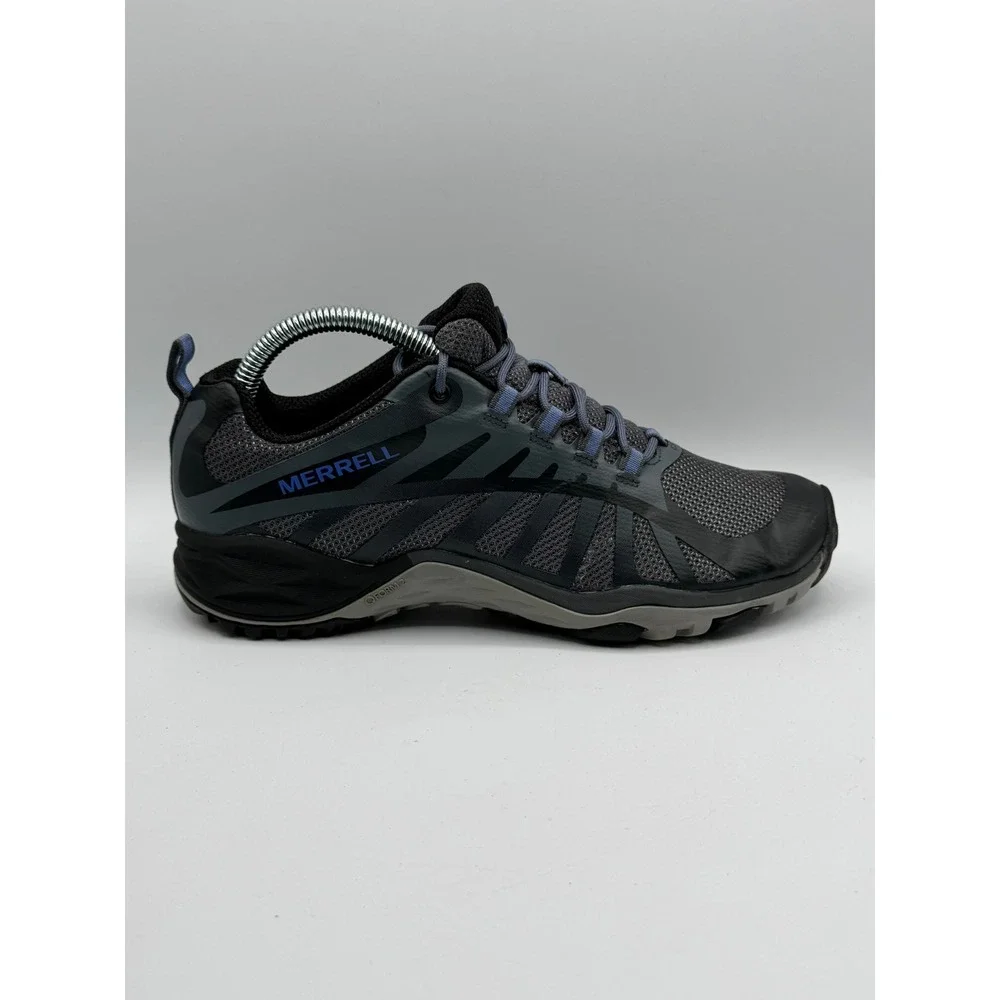 Merrell Siren Edge Q2 Womens Grey Blue Hiking Trail Shoes J41316 Size 8